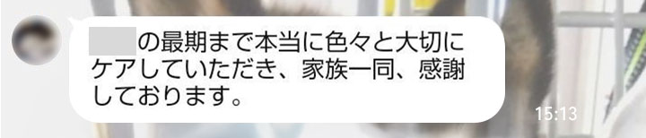 シニアDOGハイム ご利用者様の声